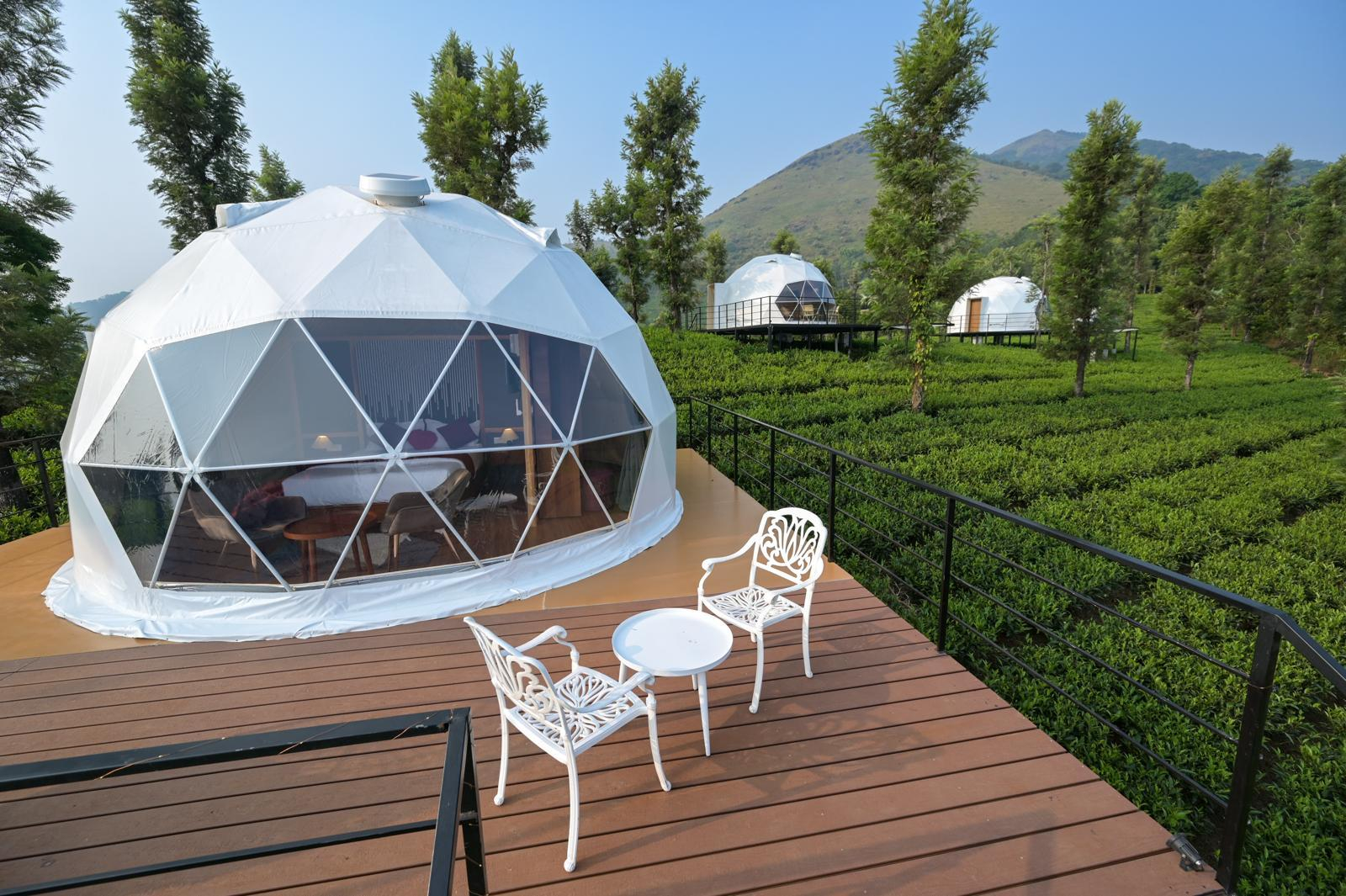 Vythiri Tea Valley  Domes & Tenting 3 x Solis Nature