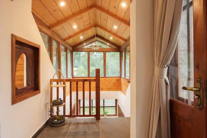 Tranquil Bedroom with Apple Orchard x Solis Nature Tranquil Bedroom with Apple Orchard x Solis Nature