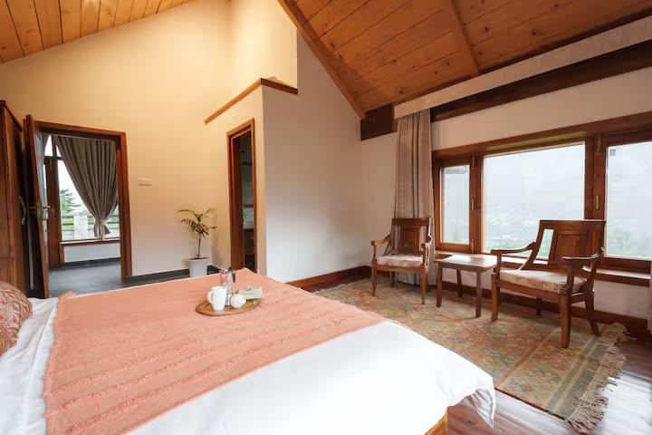 Luxe Wooden Attic Room x Solis Nature Luxe Wooden Attic Room x Solis Nature