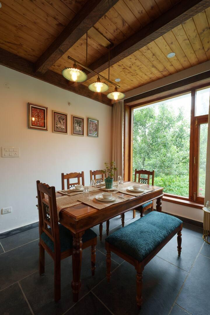 Luxe Wooden Attic Room x Solis Nature Luxe Wooden Attic Room x Solis Nature
