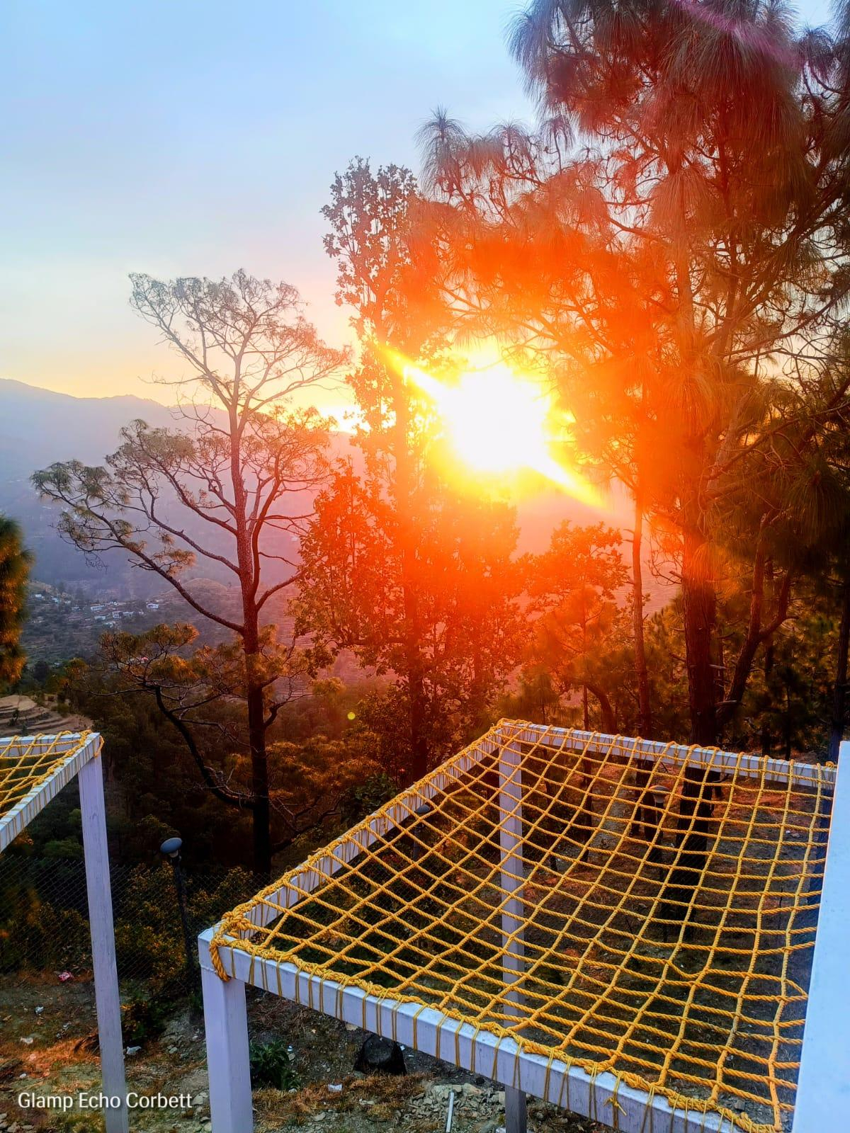 Glamp Echo Corbett, Geodesic Dome-Canopy x Solis Nature