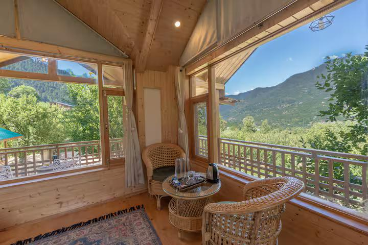 Balcony Room with Swing and Endless View x Solis Nature Balcony Room with Swing and Endless View x Solis Nature