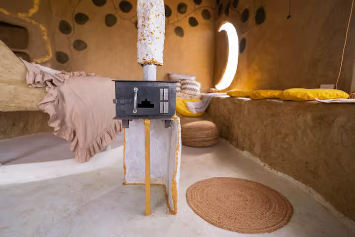 Luxurious mud room in an Art residency i x Solis Nature