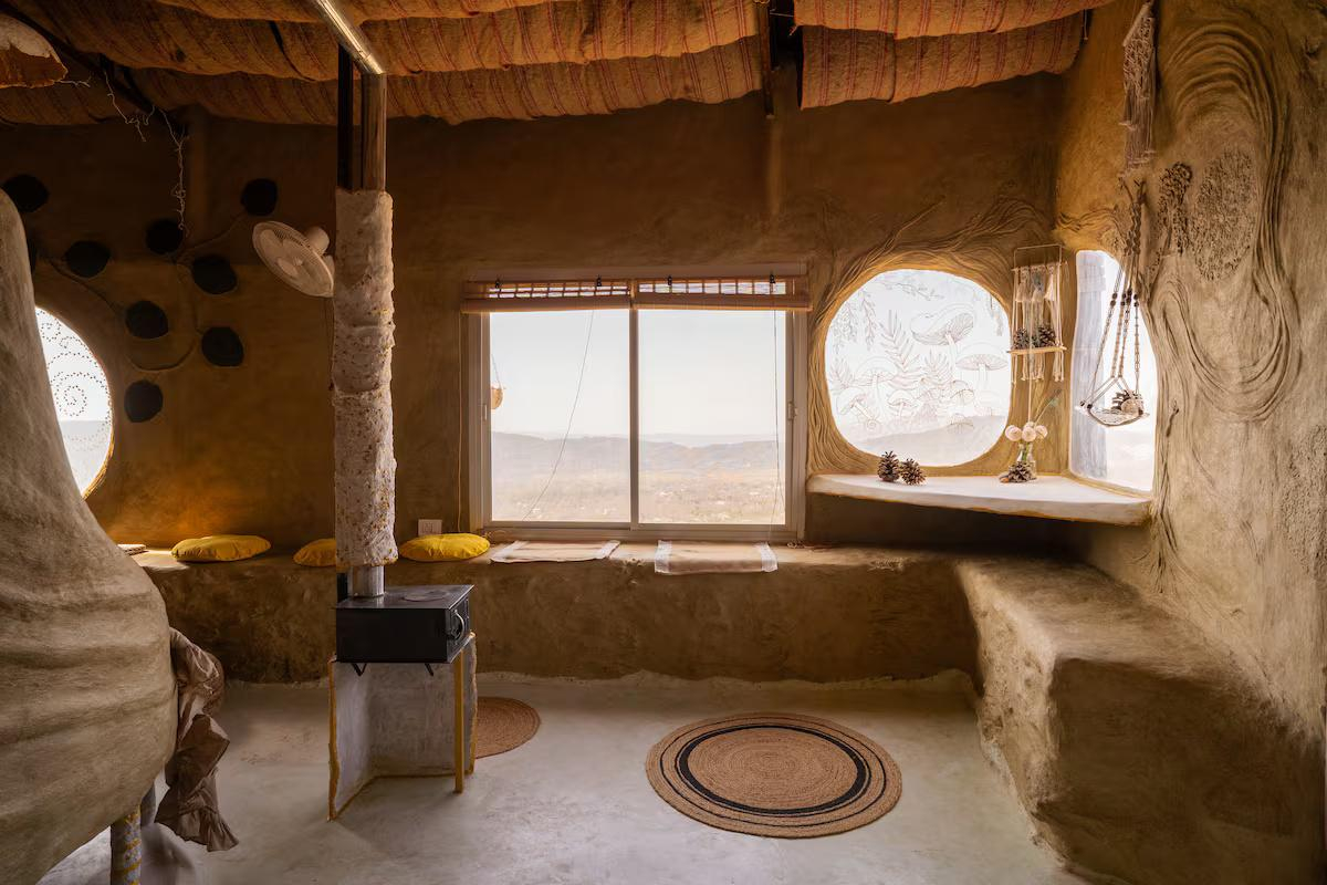 Luxurious mud room in an Art residency i x Solis Nature