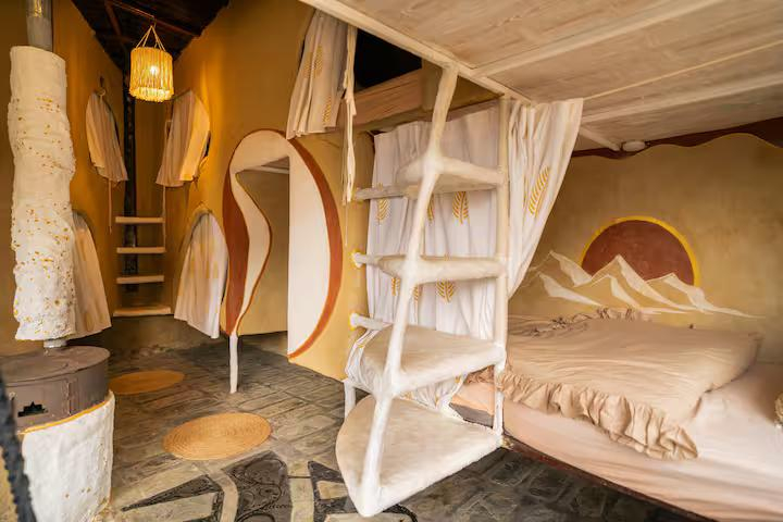Hobbit Bunks in offbeat Art residency x Solis Nature