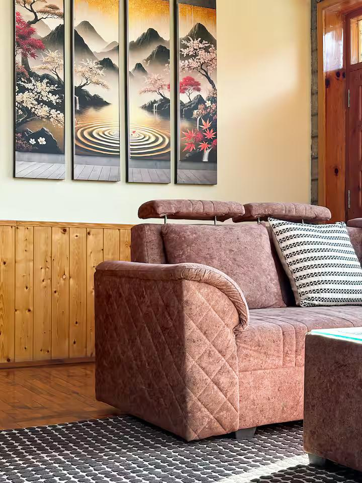 Panoramic Applefield View Room with Wind x Solis Nature Panoramic Applefield View Room with Wind x Solis Nature