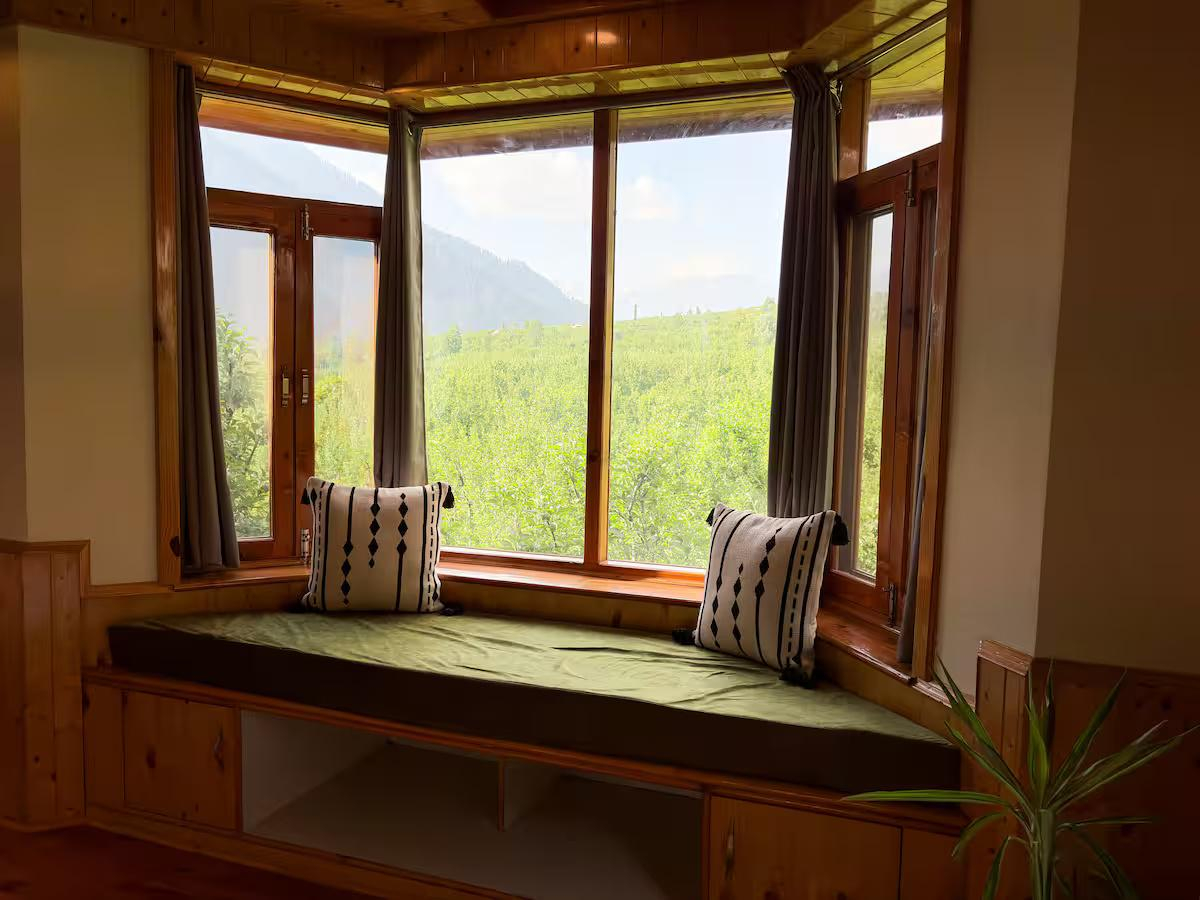 Panoramic Applefield View Room with Wind x Solis Nature Panoramic Applefield View Room with Wind x Solis Nature
