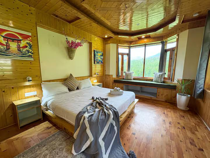 Panoramic Applefield View Room with Wind x Solis Nature Panoramic Applefield View Room with Wind x Solis Nature