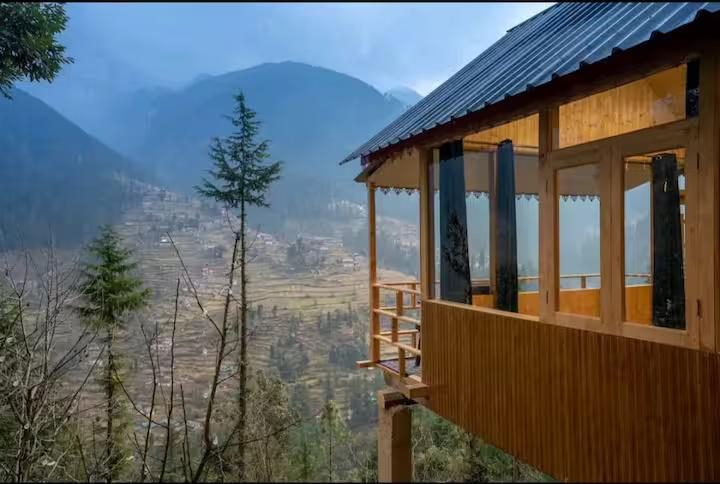 charming treehouse in Jibhi x Solis Nature