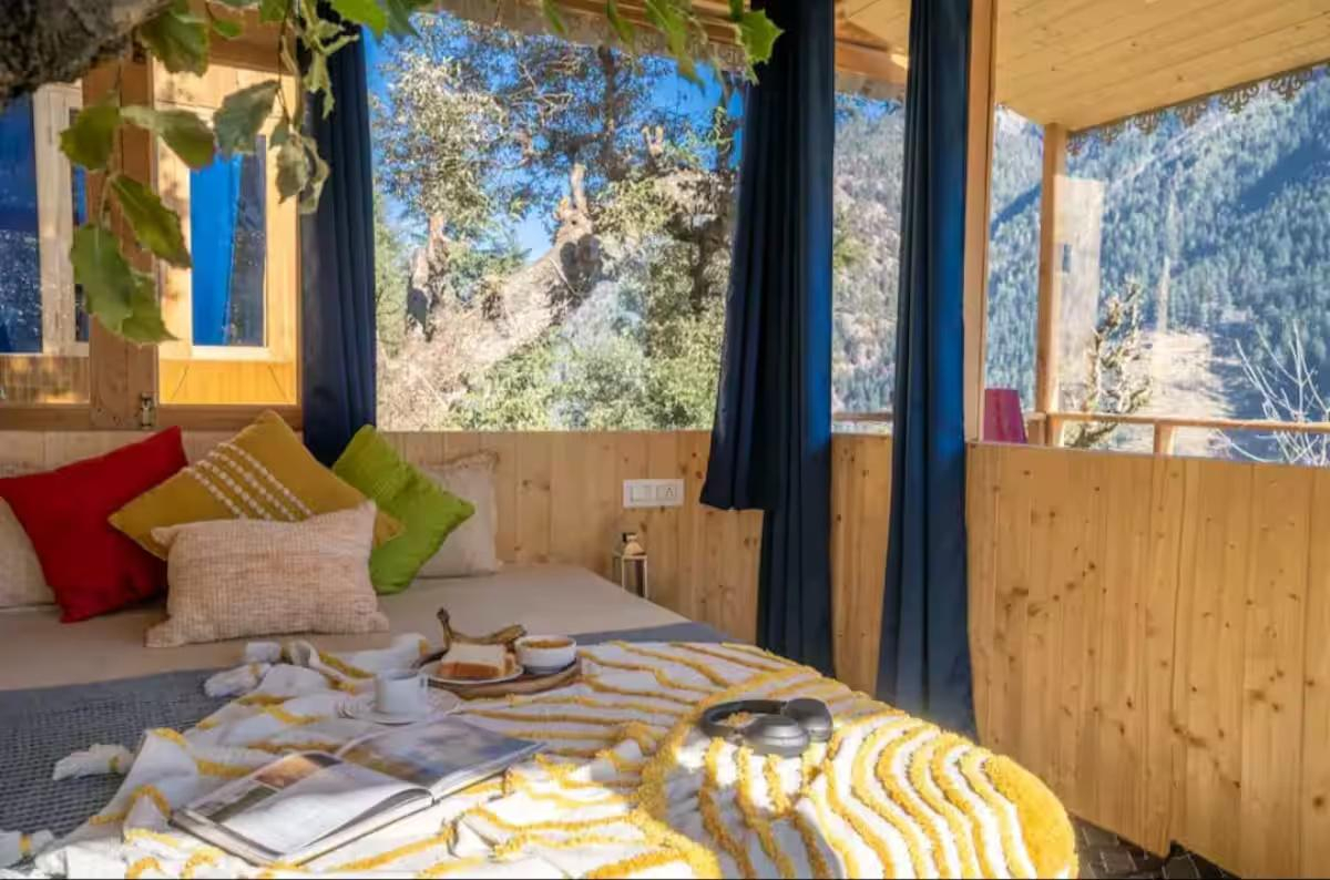 charming treehouse in Jibhi x Solis Nature charming treehouse in Jibhi x Solis Nature