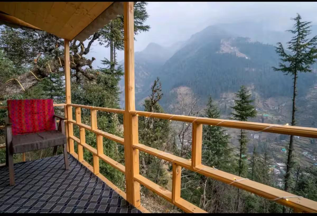 charming treehouse in Jibhi x Solis Nature charming treehouse in Jibhi x Solis Nature