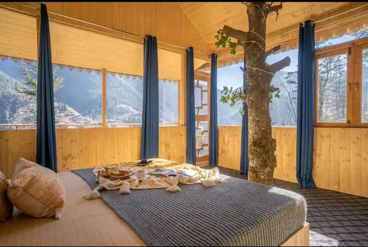 charming treehouse in Jibhi x Solis Nature charming treehouse in Jibhi x Solis Nature