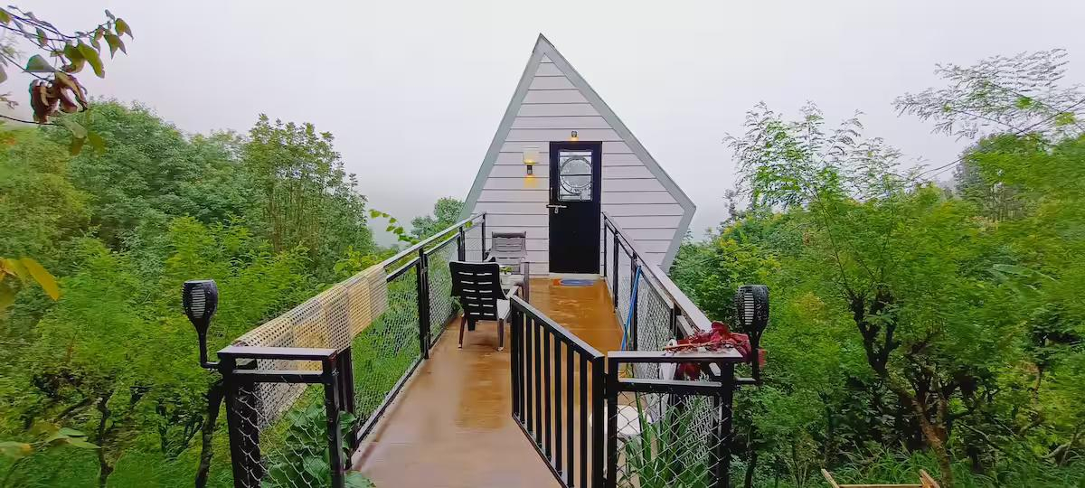 Sky Cabin at Naukuchiatal x Solis Nature Sky Cabin at Naukuchiatal x Solis Nature