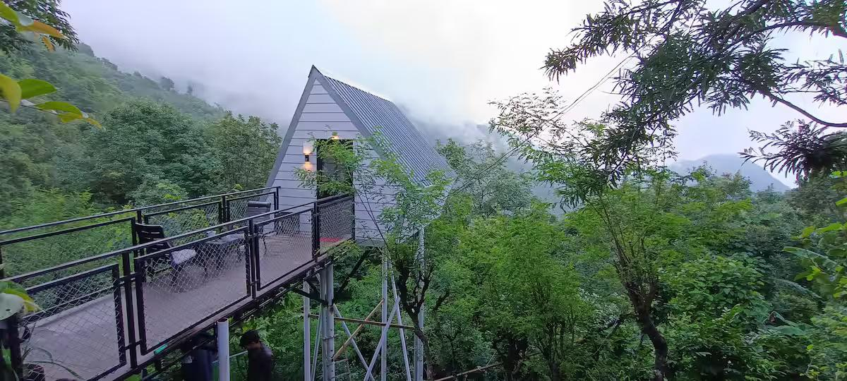 Sky Cabin at Naukuchiatal x Solis Nature Sky Cabin at Naukuchiatal x Solis Nature