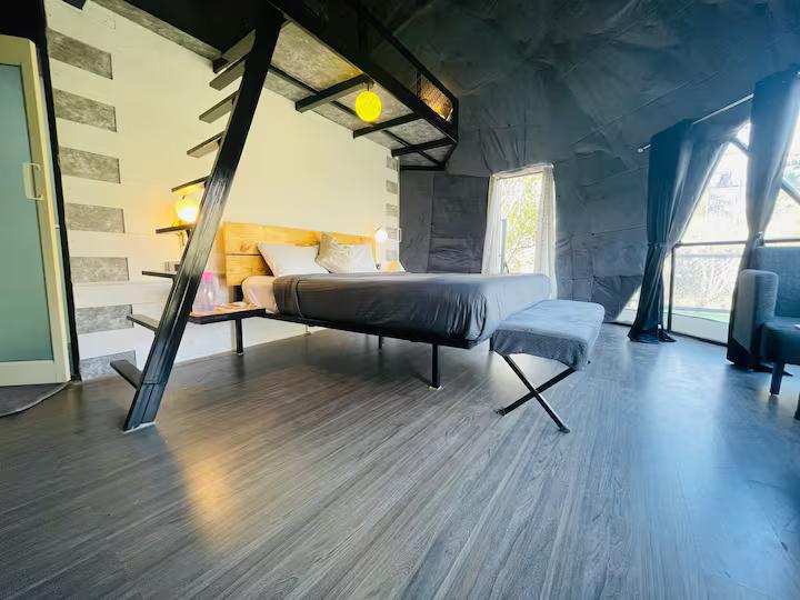 Glamping Dome at Naukuchiatal x Solis Nature Glamping Dome at Naukuchiatal x Solis Nature