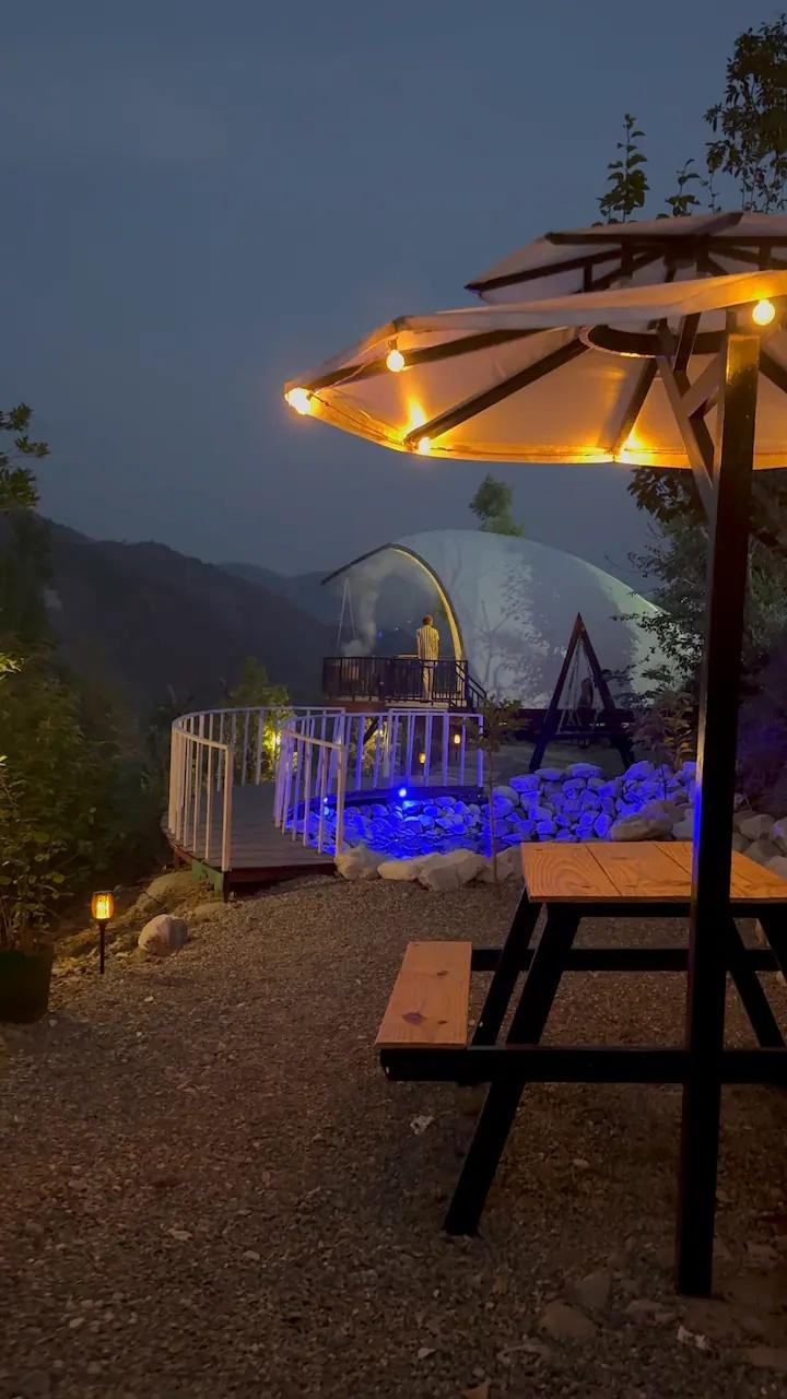 Cocoon house at Naukuchiatal x Solis Nature