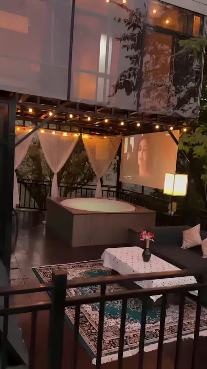 A-Frame With Jaccuzi x Solis Nature