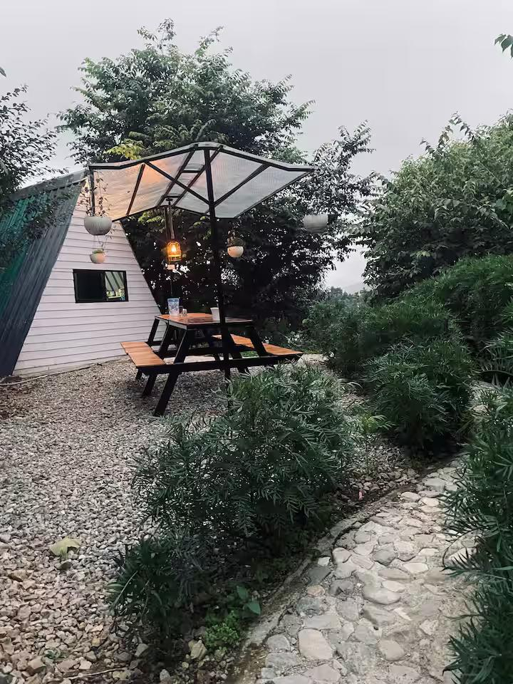 The Sanguri A-Frame x Solis Nature