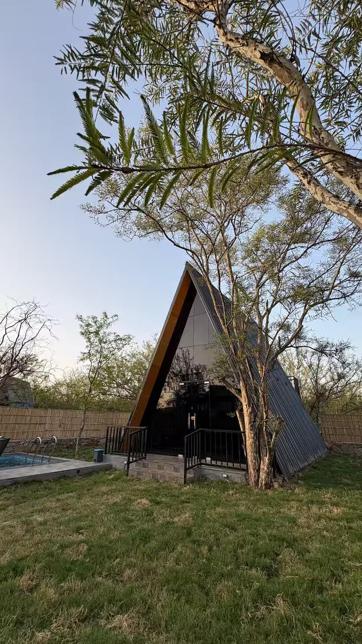 A-frame Abode x Solis Nature