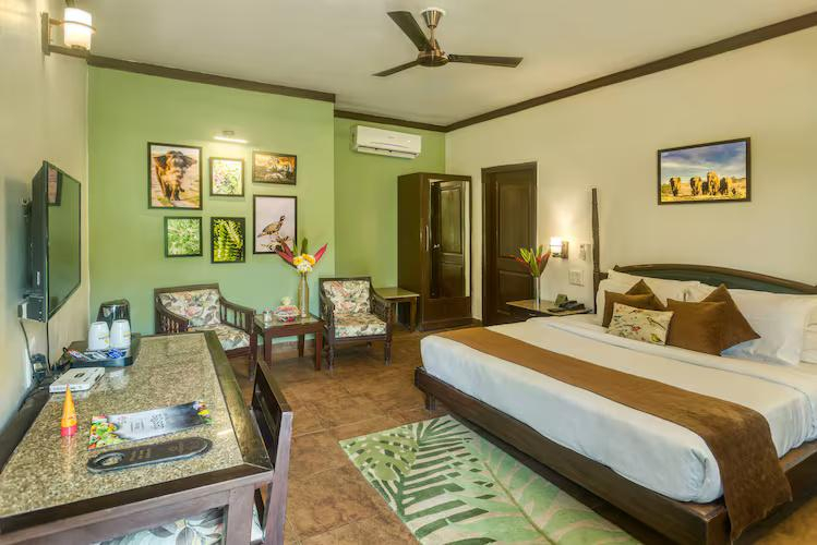 Maharani Deluxe Room, Jim Corbett x Solis Nature