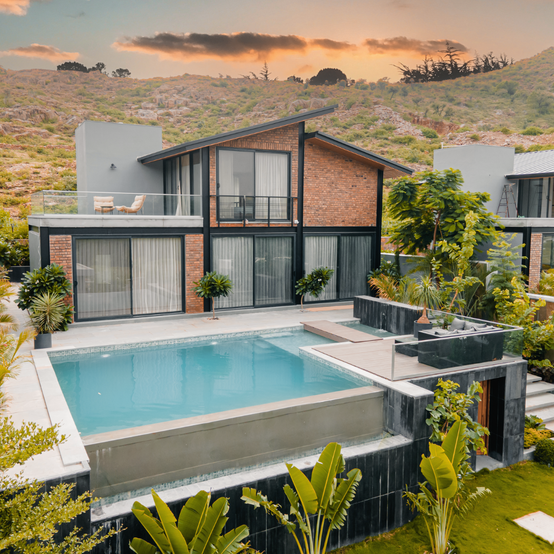 Luxury lake Side Villa In Udaipur x Solis Nature