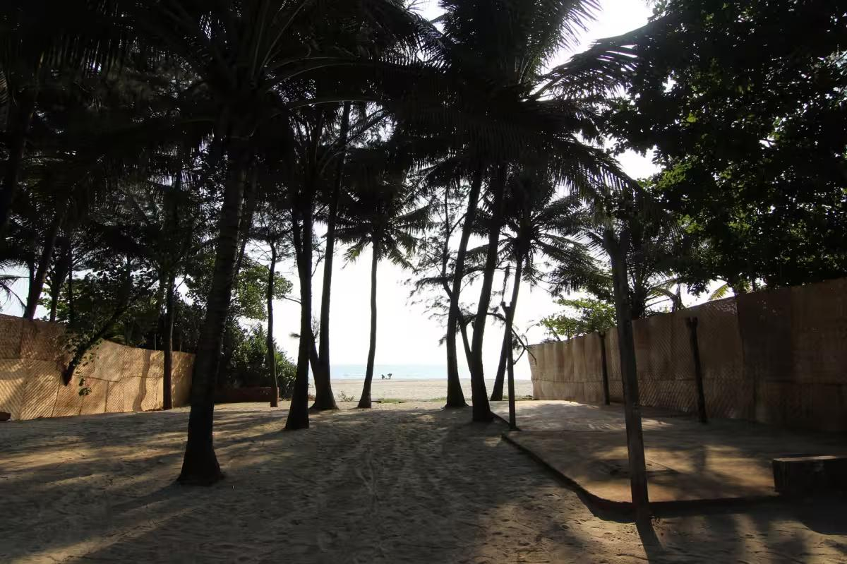Authentic Villa on Morjim Beach x Solis Nature