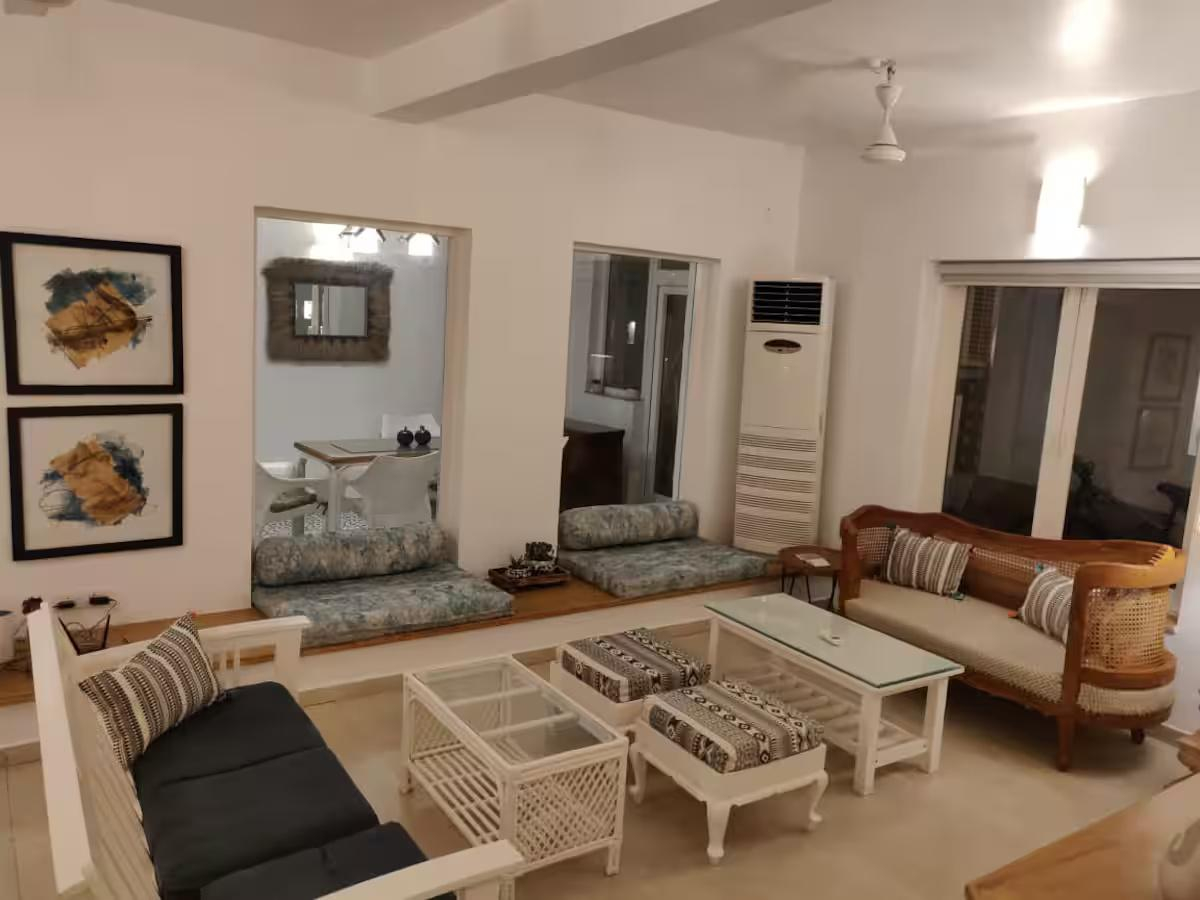Authentic Villa on Morjim Beach x Solis Nature