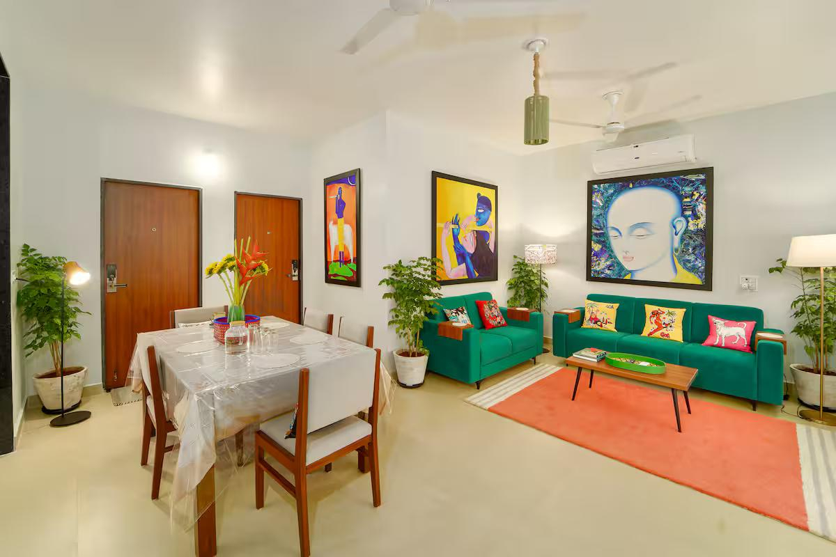4BHK villa w/ Glass Balconies x Solis Nature