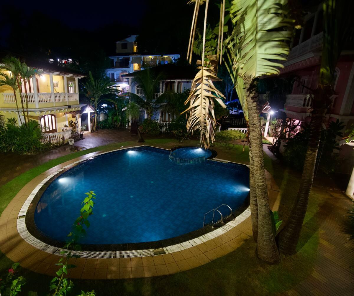 Stylish 2bhk villa w/ pool x Solis Nature