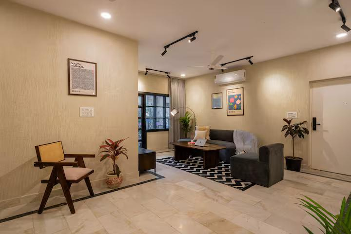 Stylish 3BHK Apart | Walk to Taj Mahal | 1500SQFT x Solis Nature Stylish 3BHK Apart | Walk to Taj Mahal | 1500SQFT x Solis Nature