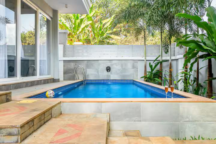 Breeze - 3 BHK Private Pool Villa - Anjuna x Solis Nature