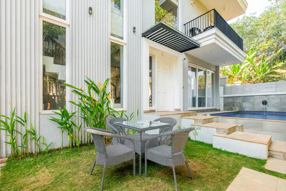 Breeze - 3 BHK Private Pool Villa - Anjuna x Solis Nature