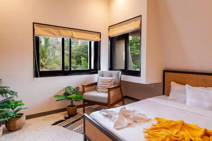 Beleza - 4 BHK Private Pool Villa in Vagator, Goa x Solis Nature