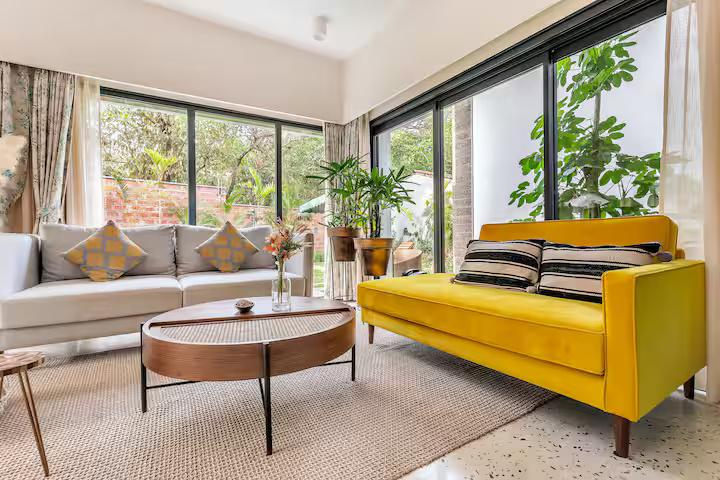 Le Ciel -Elegant 4BR Private Pool Luxury Villa Goa x Solis Nature