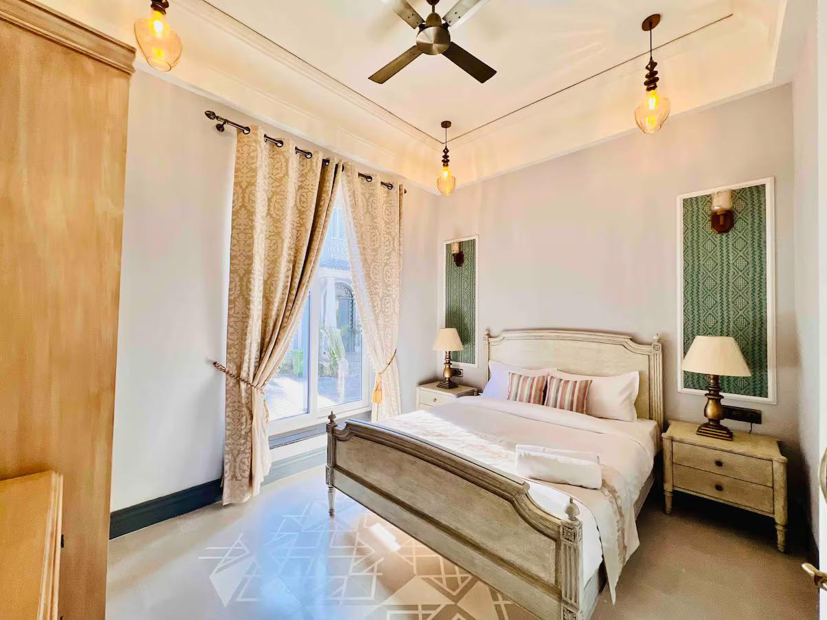 Amora - 4 BHK Private Pool Villa Near Calangute x Solis Nature