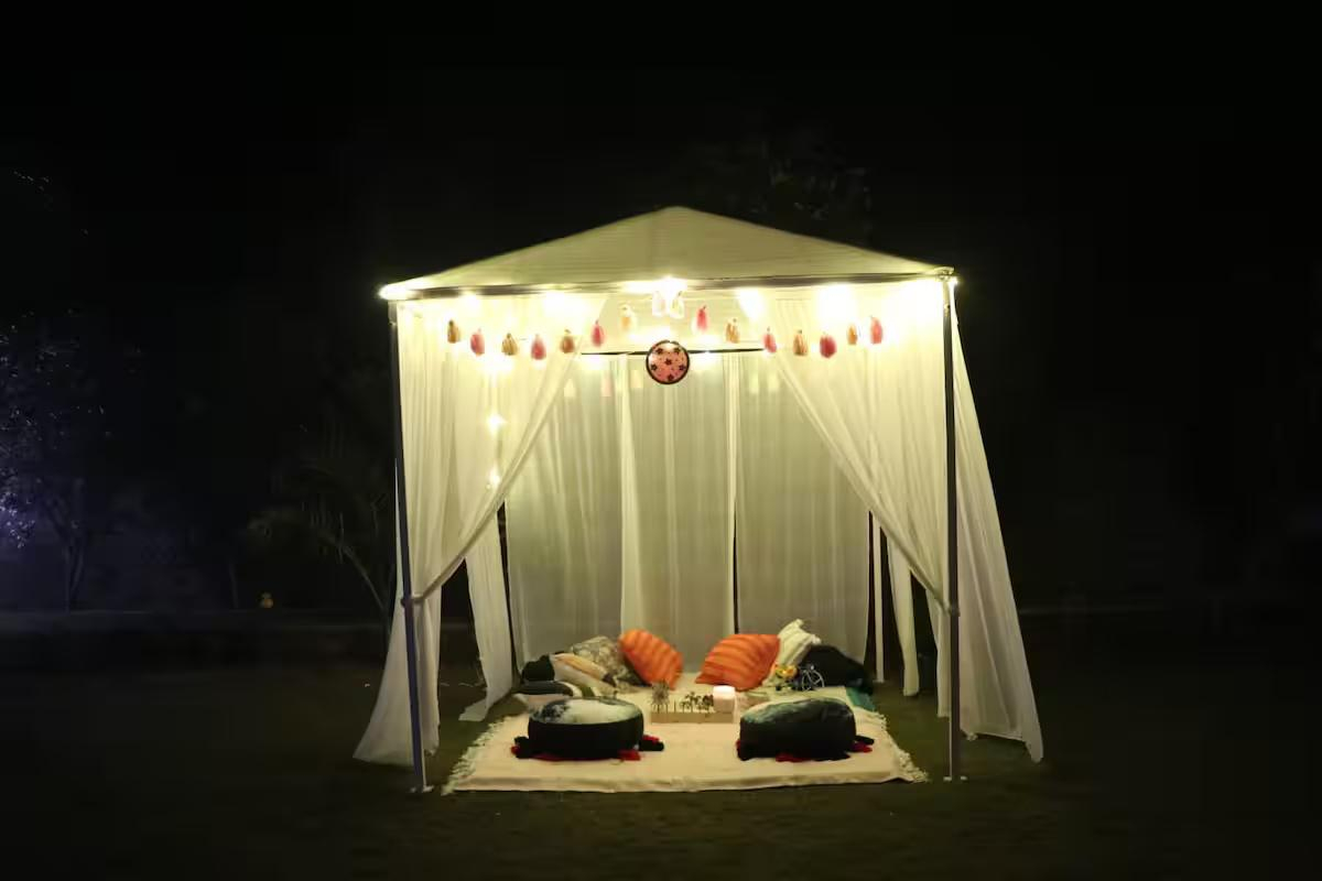 Luxury Farmhouse with Pool in the Aravalli Hills x Solis Nature