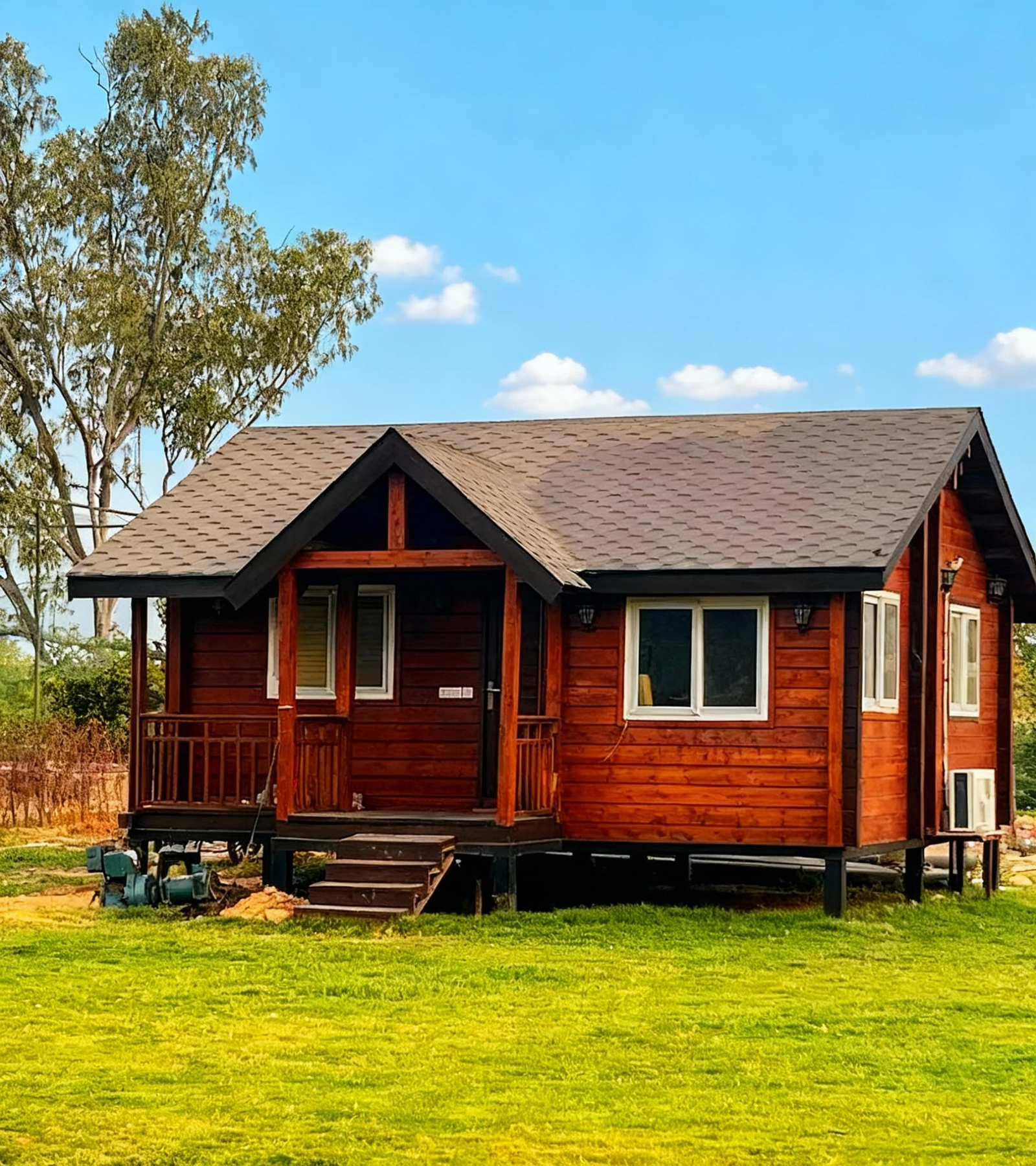 Wooden Cottage - 2 Bedroom (NCR) x Solis Nature