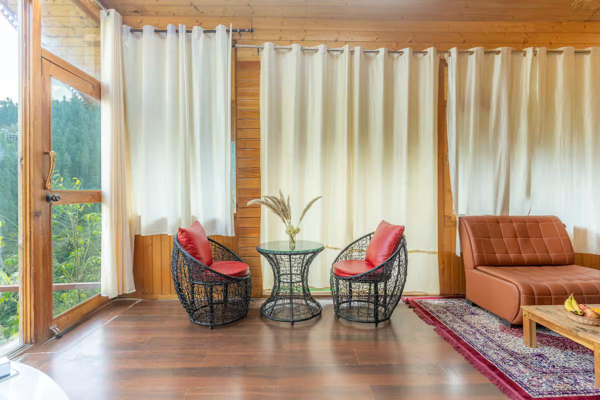 Private Jacuzzi & Mountain Views Cozy Wooden Cabin x Solis Nature