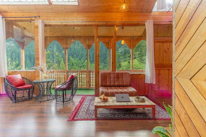 Private Jacuzzi & Mountain Views Cozy Wooden Cabin x Solis Nature