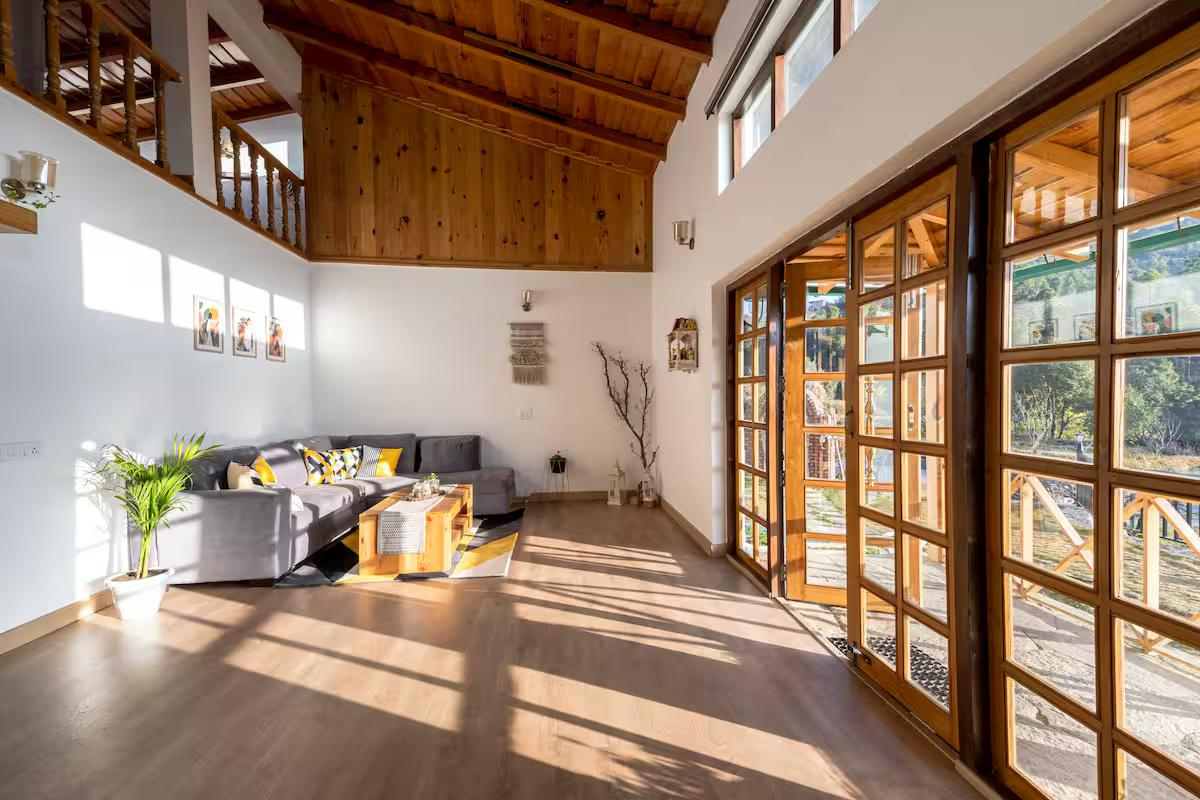 Cosy Cottage with 5 Star Views | Near Mukteshwar x Solis Nature