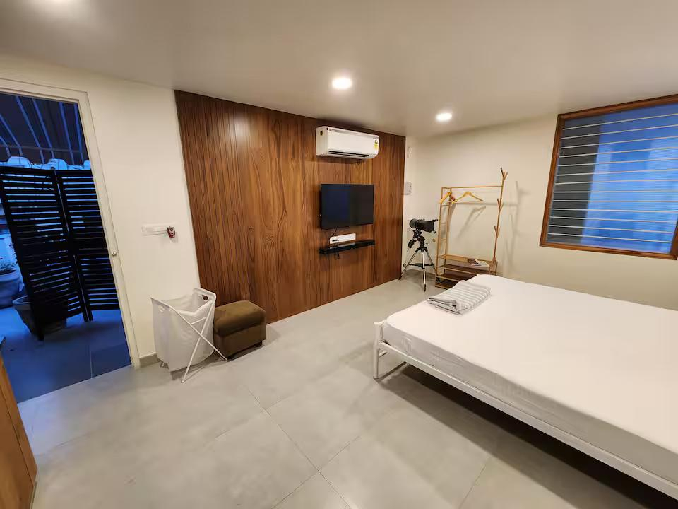 Lovely terrace bedroom | Saur homestay - Chandini x Solis Nature