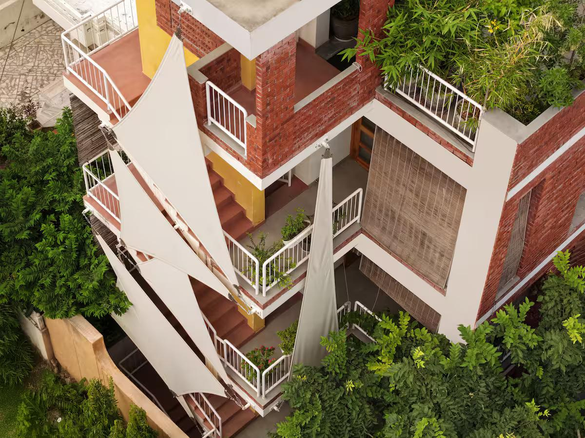 Lovely terrace bedroom | Saur homestay - Chandini x Solis Nature