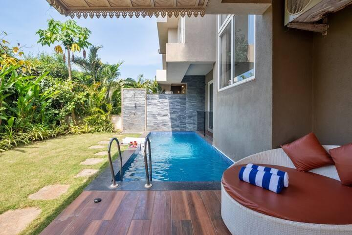 Meraki - 4 BHK Pvt Pool Villa in Anjuna x Solis Nature