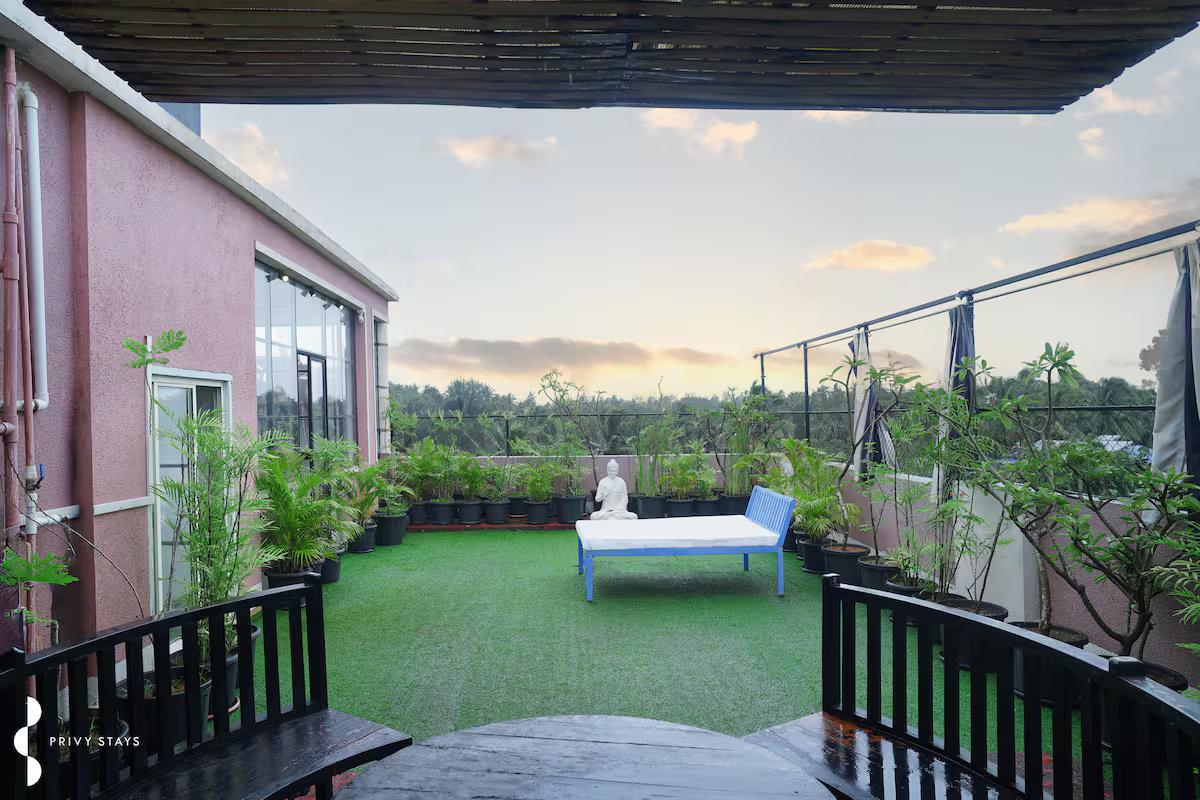 Ricky's Rooftop Pvt Suite, Alibag x Solis Nature
