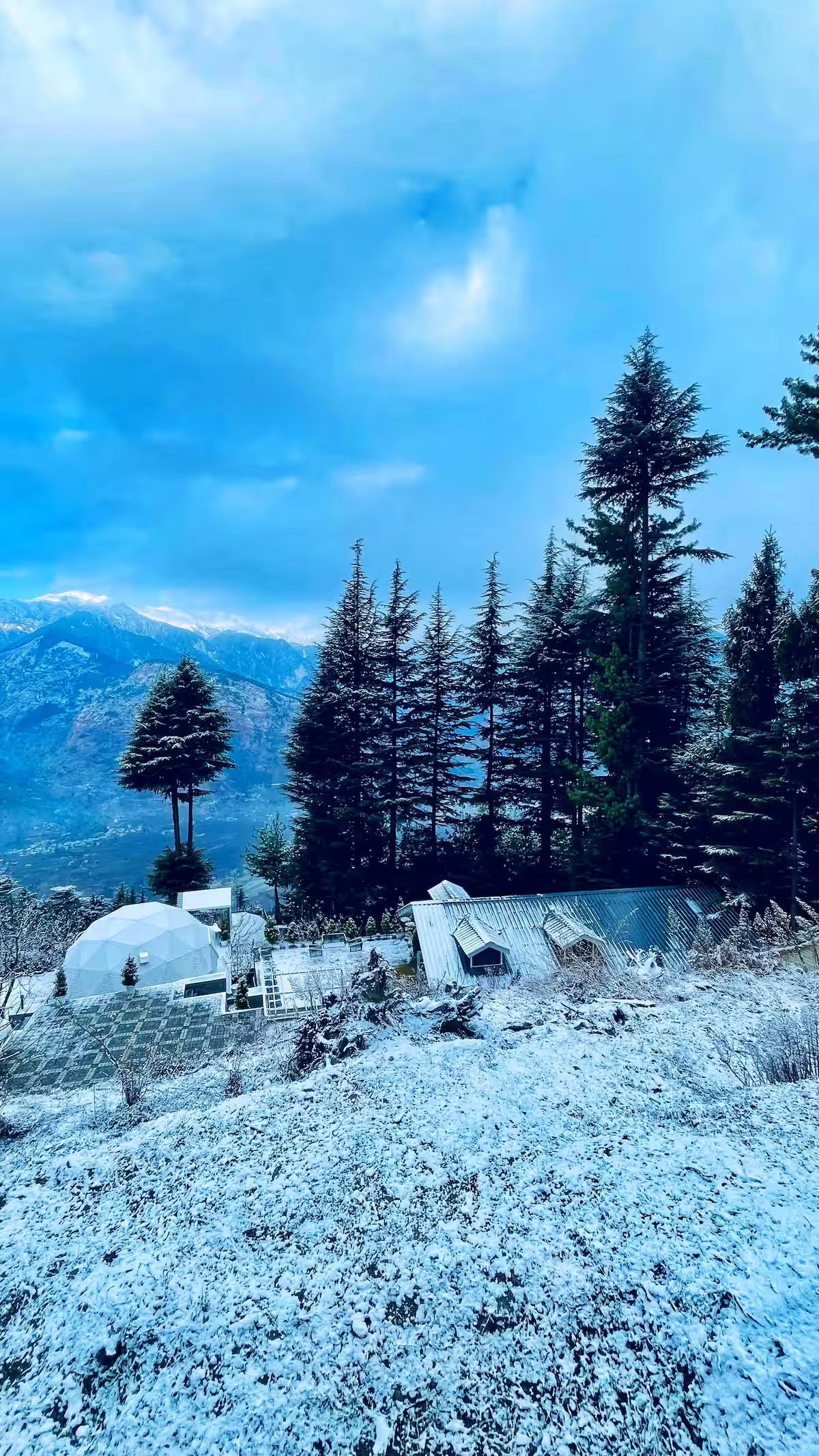 Himalayan Ridge  LuxDome with Hammock & Pvt Deck x Solis Nature