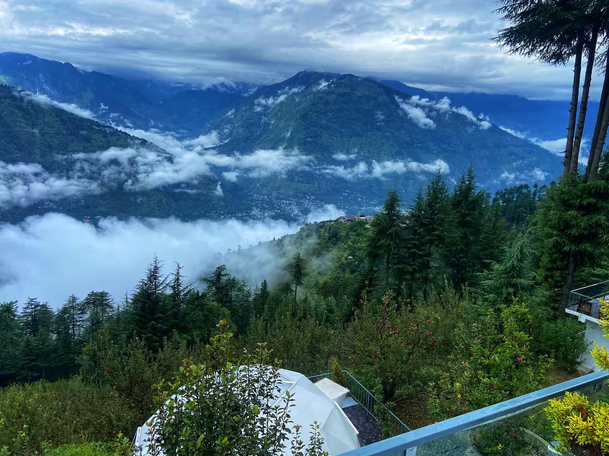 Himalayan Ridge  LuxDome with Hammock & Pvt Deck x Solis Nature