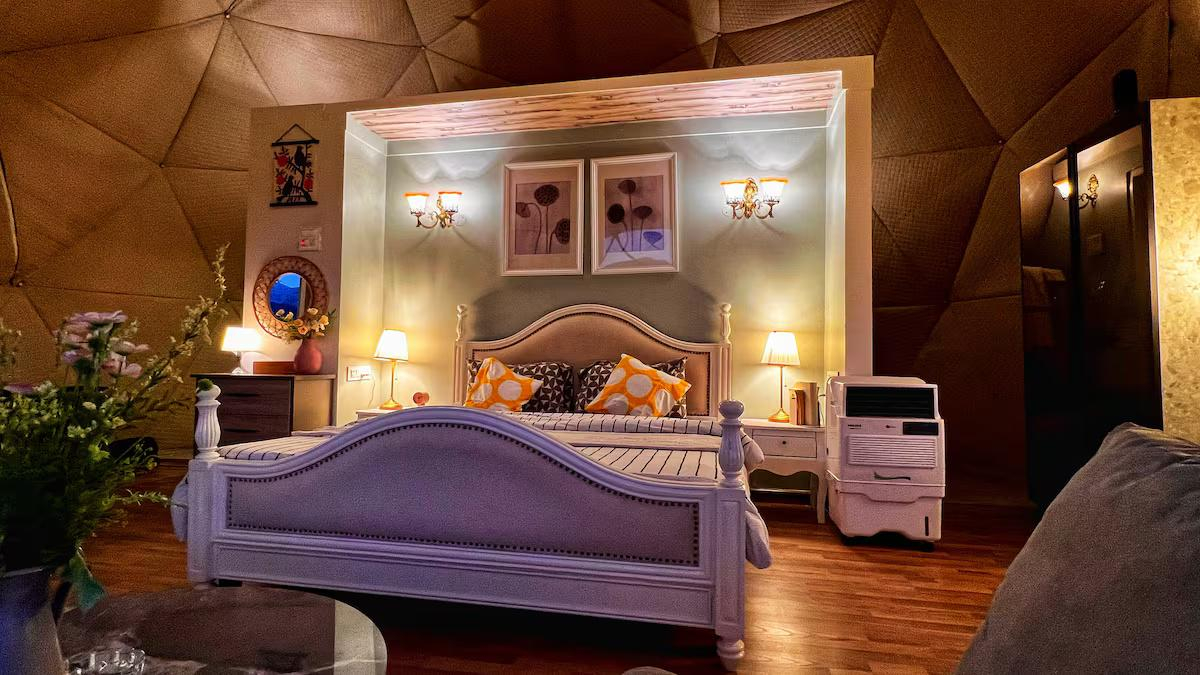 Himalayan Ridge  LuxDome with Hammock & Pvt Deck x Solis Nature