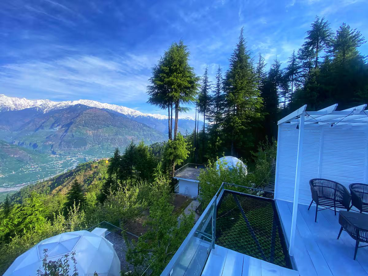 Himalayan Ridge  LuxDome with Hammock & Pvt Deck x Solis Nature