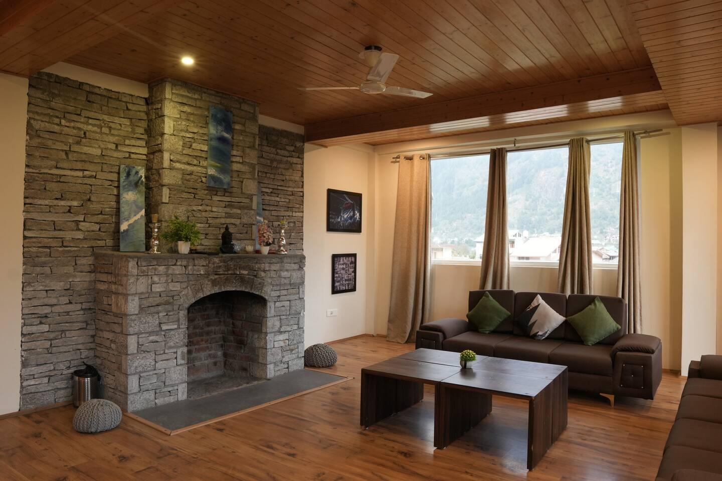 Challet cozy room with mountain view x Solis Nature