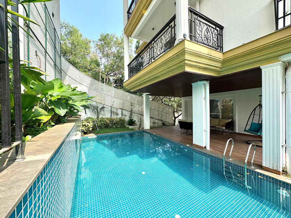 Magnificent 4BHK Standalone Villa | Pvt Pool | Parra x Solis Nature